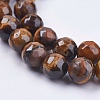 Natural Tiger Eye Round Bead Strands LS-G-R203-8mm-3