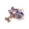 Natural Mixed Gemstone Chip Big Pendants G-F763-06RG-3