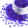 Transparent Glass Bugle Beads SEED-N005-001-C15-1