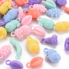 Opaque Acrylic Beads TACR-S154-45D-1
