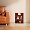 Wood 3-Tier Desktop Storage Holder AJEW-WH0410-358-4