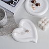 3Pcs 3 Style Resin Jewelry Storage Plate AJEW-FG0002-42-3