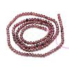 Natural Garnet Beads Strands G-S152-03-3mm-2