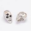 Brass Micro Pave Cubic Zirconia Beads ZIRC-P017-11P-NR-1
