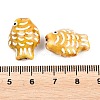 Handmade Porcelain Beads PORC-K010-08-07-3