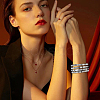 3Pcs 3 Colors 6MM Zinc Alloy Round Snake Chain Necklaces for Women NJEW-SC0001-66-5