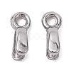 Non-Tarnish 304 Stainless Steel Ice Pick Pinch Bails STAS-K277-04A-P-1