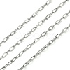 Tarnish Resistant 304 Stainless Steel Cable Chains CHS-K001-30-2mm-1