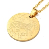 Constellation Pendant Necklaces NJEW-S422-04G-01-2