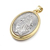 Long-Lasting Plated Brass Pendants KK-Q006-42G-03-2