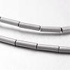 Electroplate Non-magnetic Synthetic Hematite Bead Strands G-F300-37B-F01-1
