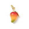 Brass Enamel Pendants KK-H523-01F-G01-1
