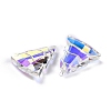 Glass Rhinestone Pendants RGLA-O002-A01-001AB-4