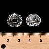 Transparent Resin European Beads RESI-B020-05C-3