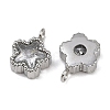 304 Stainless Steel Micro Pave Cubic Zirconia Charms LS-STAS-K302-01A-P-2