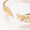 Brass Cuff Bangle BJEW-P168-A14-2
