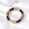 Acrylic Beaded Stretch Bracelets for Women BJEW-JB12151-02-1
