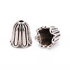 Tibetan Style Alloy Caps X-TIBEB-00864-AS-NR-3