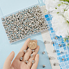 240Pcs Tibetan Style Alloy Tube Bails TIBE-SP0001-09AS-3