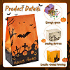 20Pcs 5 Styles Halloween Candy Paper Bags ABAG-TA0001-39-4