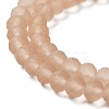 Transparent Glass Beads Strands EGLA-A034-T6mm-MD20-4