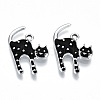 Eco-Friendly Zinc Alloy Pendants FIND-N048-45A-NR-1
