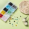 10 Colors Electroplate Glass Beads EGLA-X0006-01E-6mm-6