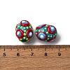 Glass Enamel Beads GLAA-C038-01B-4