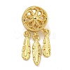 Rack Plating Brass Dangle Charms KK-I718-30G-1