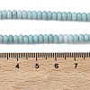 Ombre Effect Dyed Glass Beads Strands GLAA-C043-01B-5