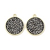 Rhinestone Pendants KK-C246-08LG-3