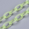 Handmade Transparent ABS Plastic Cable Chains X-KY-S166-001G-4