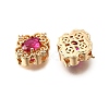 Brass Glass Beads KK-M318-46G-01-2