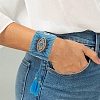 Friendship Eye Loom Pattern Seed Beads Bracelets for Women BJEW-Z013-15C-4