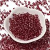 Transparent Colours Glass Round Beads SEED-F006-05A-04-2