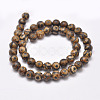 Tibetan Style 3-Eye dZi Beads Strands X-G-P229-A-03-8mm-2