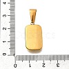 304 Stainless Steel Pendants STAS-S161-01A-G-3