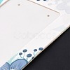 Paper Jewelry Display Cards DIY-B061-10I-4