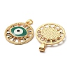 Real 18K Gold Plated Brass Pendants KK-L209-010G-04-2