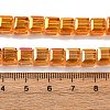 Electroplate Glass Beads Strands EGLA-H108-01A-AB10-2