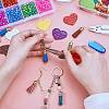 20Pcs 10 Colors Heart with Word Lovdy Home Sweet Love PU Leather Pendants FIND-SZ0001-66-4