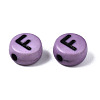 Opaque Mixed Color Acrylic Beads MACR-Q242-007-4