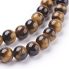 Natural Tiger Eye Beads Strands G-C076-8mm-1B-3