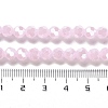 Electroplate Glass Beads Strands EGLA-A035-J6mm-A02-4