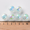 Transparent Acrylic Beads TACR-S152-14B-A07-4
