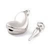 925 Sterling Silver Box Clasps STER-H111-07B-P-3