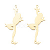 201 Stainless Steel Connector Charms STAS-N090-LA946-2-2