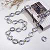Handmade Imitation Gemstone Style Link Chains AJEW-J034-01D-4