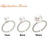 Brass Cup Peg Open Cuff Ring Settings LS-KK-G518-02P-02-4