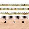 Natural Green Garnet Beads Strands G-B181-A01-2mm-5
